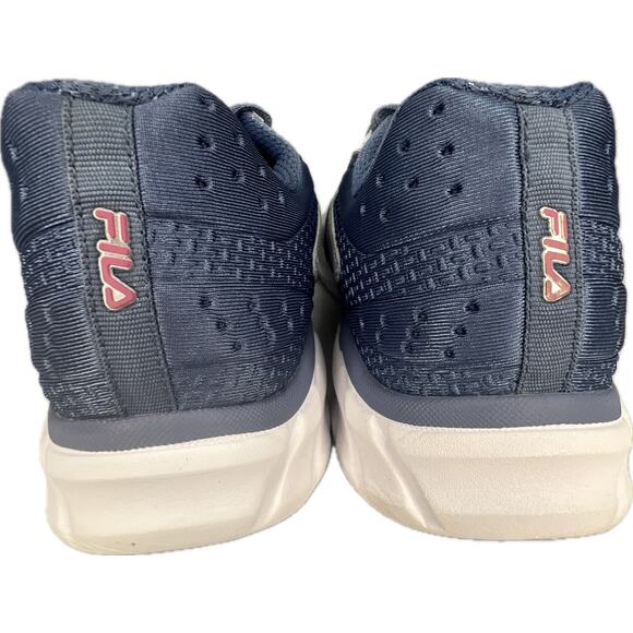FILA Speedstride Women's Sz 12 Memory Foam Blue Athletic Running Shoes Sneakers - Picture 9 of 13